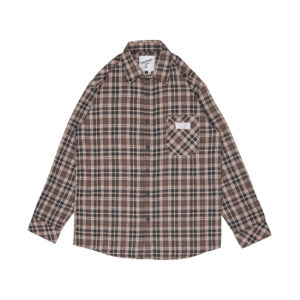 Lucas and Sons Banri Flannel Black Brown Flannel Shirts