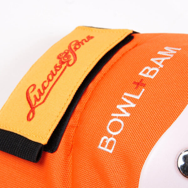 Lucas and Sons Knee Pads Bowl Bam Medium Orange - Image 4