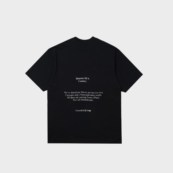 Homebreaks 347 HC BNZG Black Heavy Cotton T-Shirt - Image 3