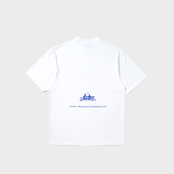 Homebreaks 347 HC CLSX White Heavy Cotton T-Shirt - Image 3