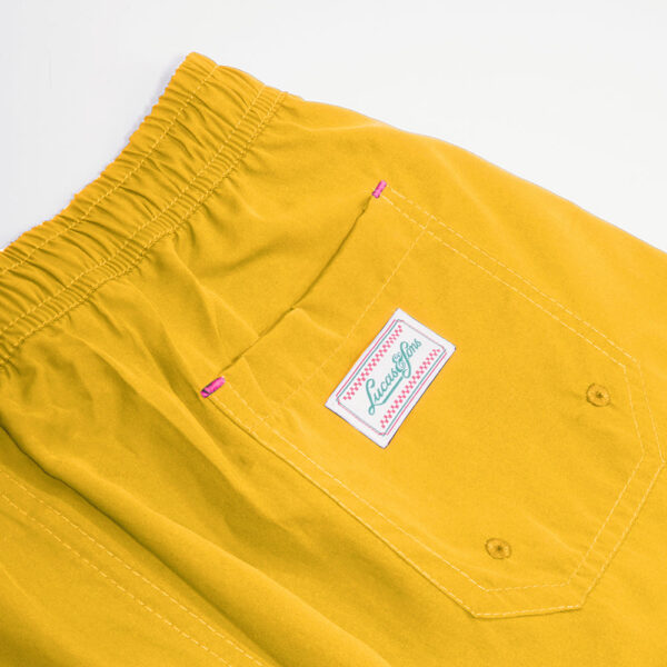 Lucas and Sons C SP Yellow BS Polyester Boardshorts - Image 3