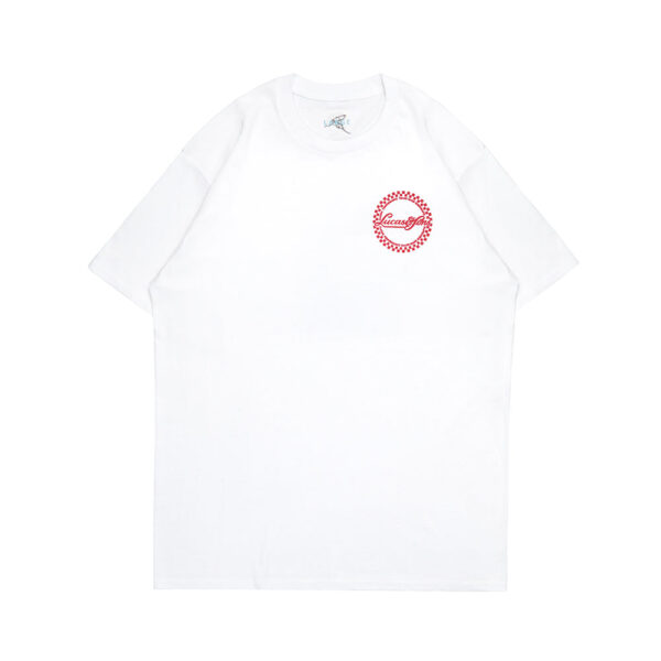 Lucas and Sons Circle White Heavy Cotton T-Shirt