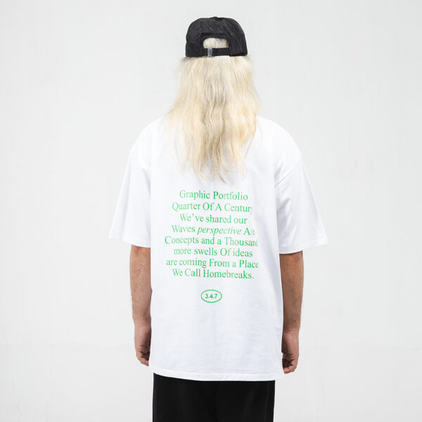 Homebreaks 347 T-Shirt HC COOZ White Heavy Cotton - Image 7