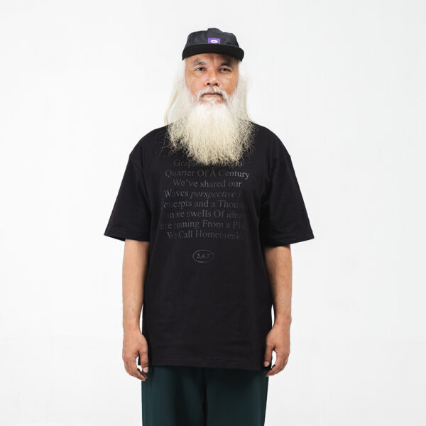 Homebreaks 347 HC VYNX Black Heavy Cotton T-Shirt - Image 6